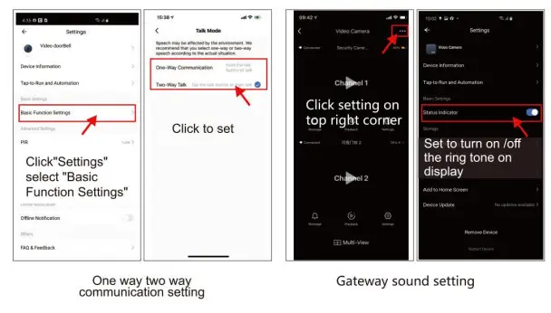 tuya TL-AH708 Touch Screen HD Wireless Video Door Phone - App8