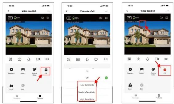 tuya TL-AH708 Touch Screen HD Wireless Video Door Phone - App9
