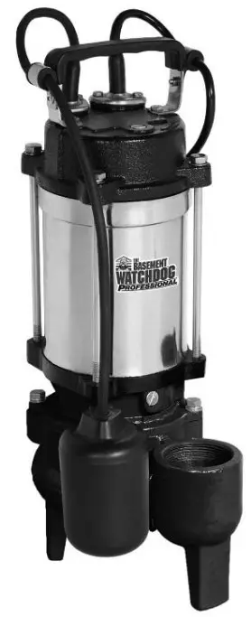 SW-50 Basement Watchdog Professional Sewage Pump