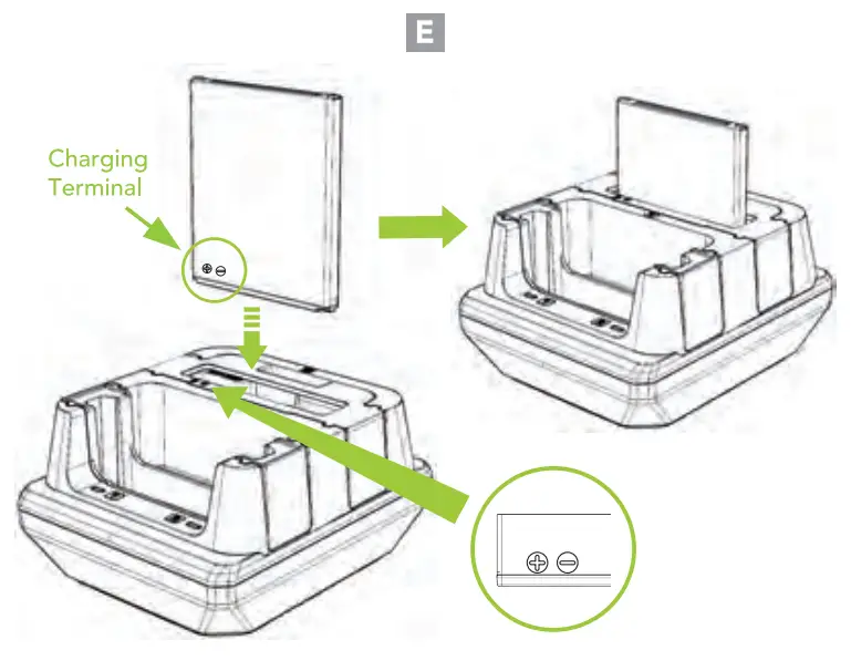 KOAMTAC XCover6 Pro 1 Slot Charging Cradle - fig 12