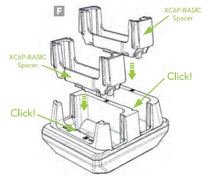 KOAMTAC XCover6 Pro 1 Slot Charging Cradle - fig 13