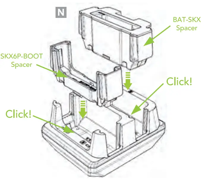 KOAMTAC XCover6 Pro 1 Slot Charging Cradle - fig 21