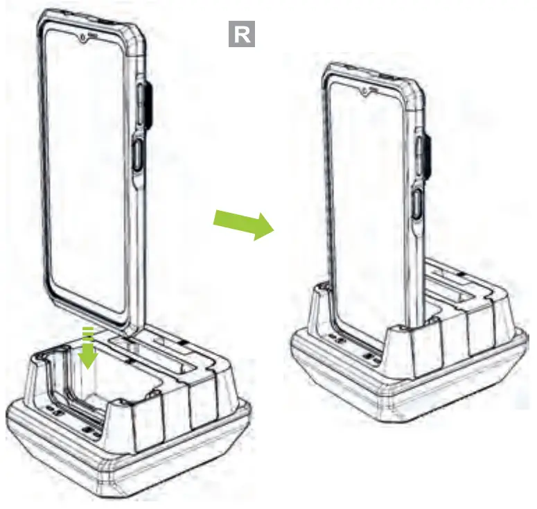 KOAMTAC XCover6 Pro 1 Slot Charging Cradle - fig 25