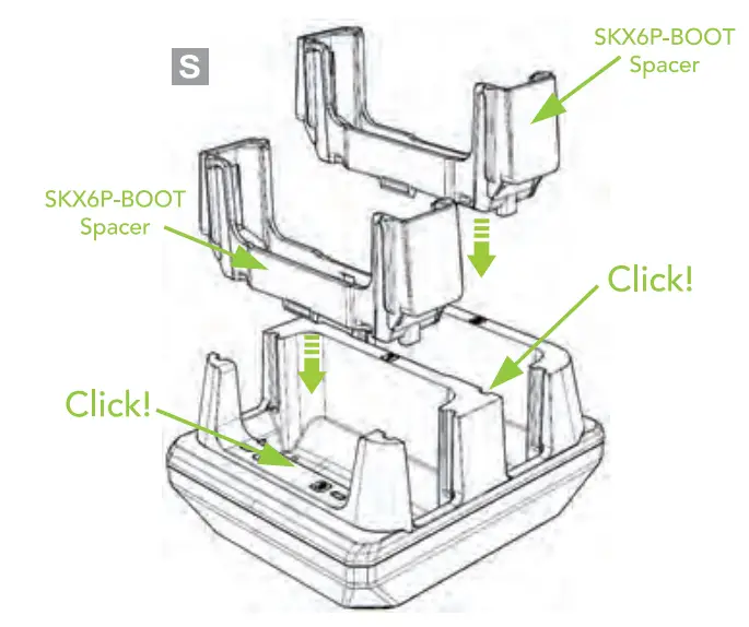 KOAMTAC XCover6 Pro 1 Slot Charging Cradle - fig 26