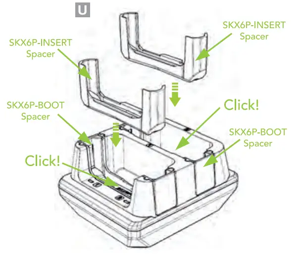 KOAMTAC XCover6 Pro 1 Slot Charging Cradle - fig 28