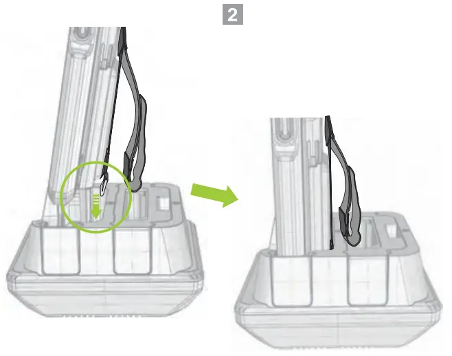 KOAMTAC XCover6 Pro 1 Slot Charging Cradle - fig 33