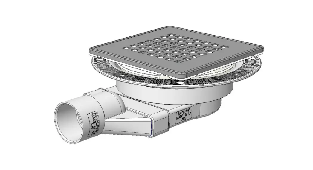 Mcalpine Vsg52sl-t6sq-x Slimline Floor Gully With Non Return Valve Installation Guide