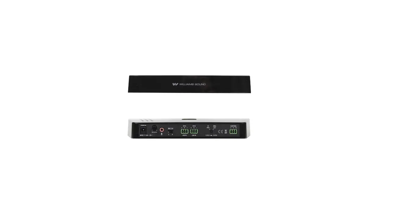 Williams Sound Ir T2 Infrared Transmitter User Guide