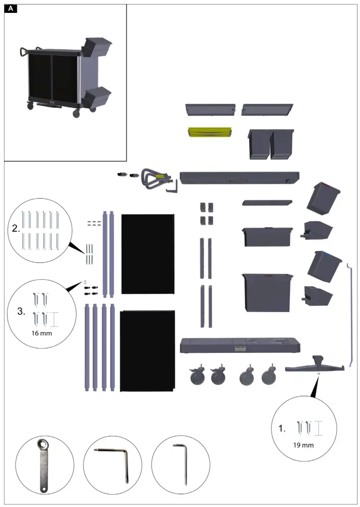 KARCHER MTA FM ExpertPro 100-P Preconditioning Cleaning System - Fig A