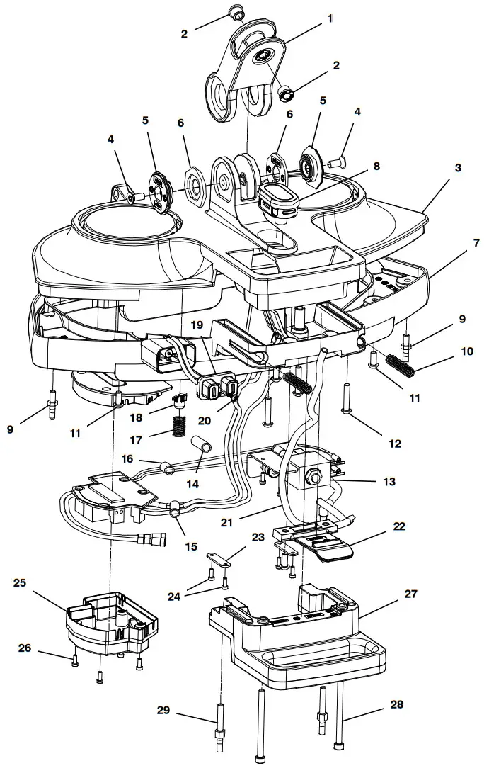TENNANT i mop Lite Walk Behind Floor Scrubber - FLOOR UNIT