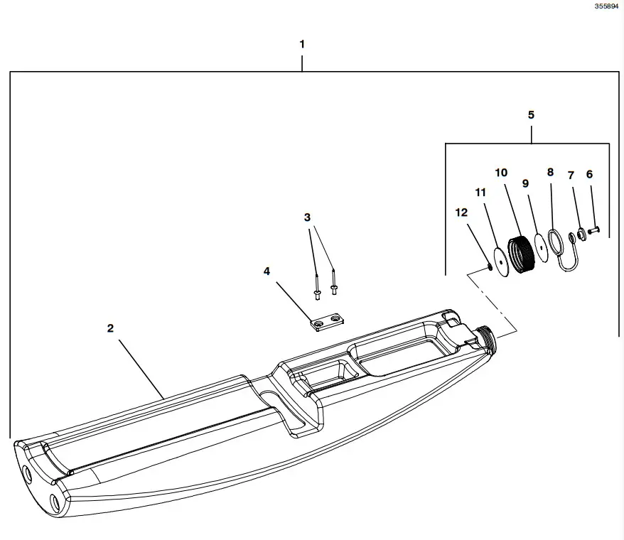 TENNANT i mop Lite Walk Behind Floor Scrubber - WATER TANK 1