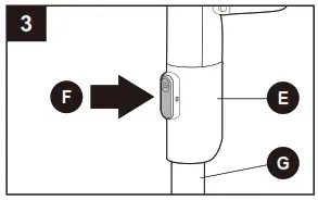 eureka NEC101C Series Cordless Stick Vacuum Cleaner - Easy assembly 2