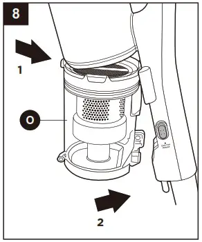 eureka NEC101C Series Cordless Stick Vacuum Cleaner - How to maintain your vacuum cleaner 9