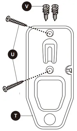 eureka NEC101C Series Cordless Stick Vacuum Cleaner - INSTALLING THE WALL MOUNT BRACKET