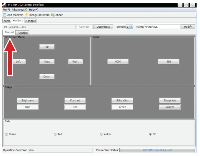 Marshall M LYNX 702 V 3 Dual 7 Inch LCD Display - After login 3
