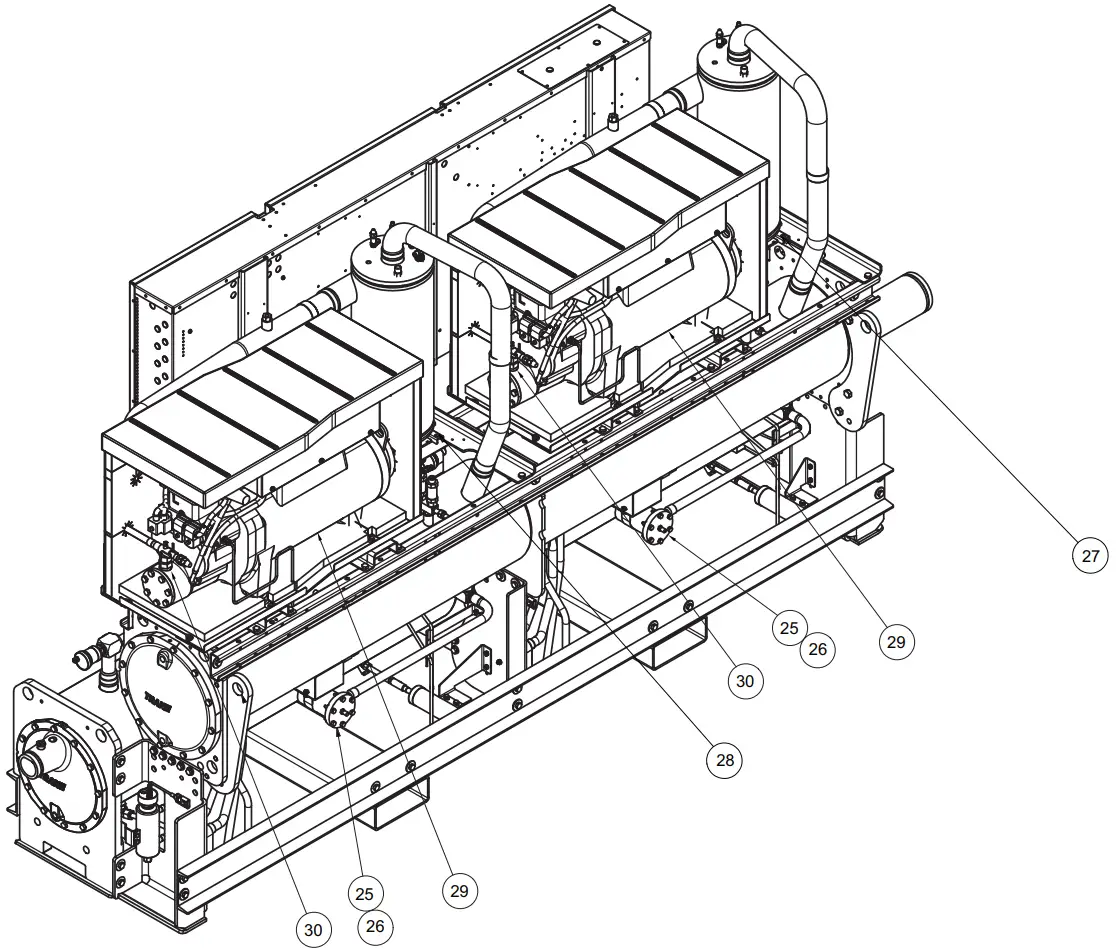 Unit back (RTWD shown; RTUD is similar)