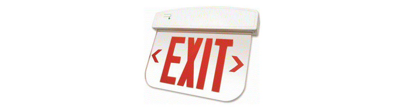 Plt Solutions Edge-lit Led Exit Sign Instruction Manual Plt Solutions Edge-lit Led Exit Sign Instruction Manual
