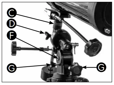 BRESSER 9454103 Reflector Telescope 76 700 EQ - Mount1