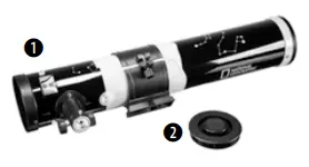 BRESSER 9454103 Reflector Telescope 76 700 EQ - Telescope Tube