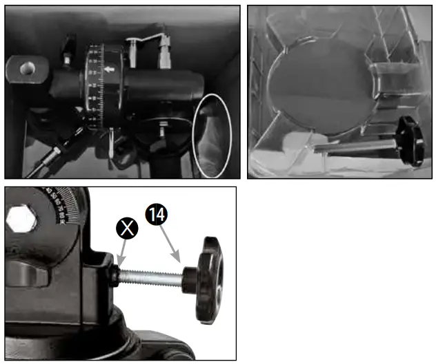 BRESSER 9454103 Reflector Telescope 76 700 EQ - latitude