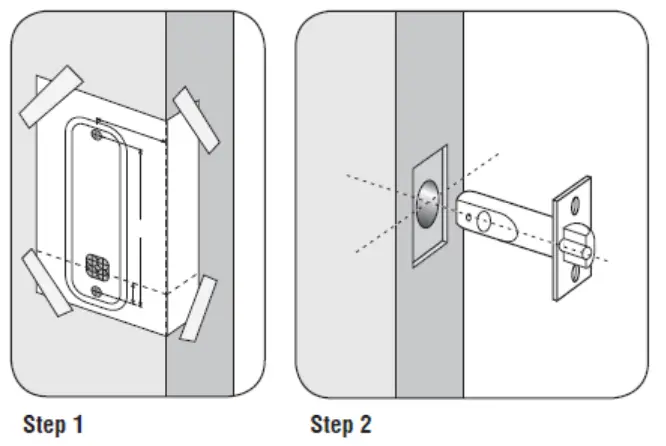 CODELOCKS CL400 Medium Duty Tubula Mortice Latch Lock - Contents1