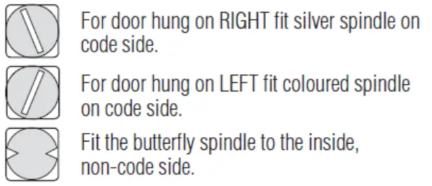 CODELOCKS CL400 Medium Duty Tubula Mortice Latch Lock - Contents2