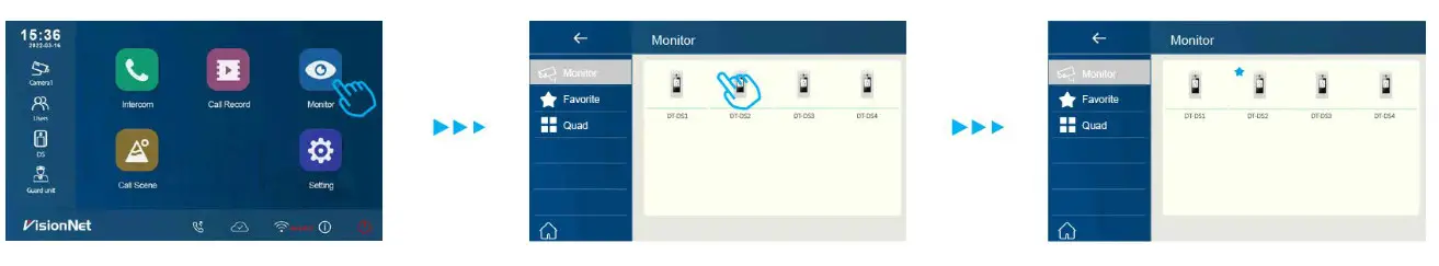 TELRAN DX470 2 Wire System Wi Fi 7 Inch Digital Color TFT Monitor - fig 26