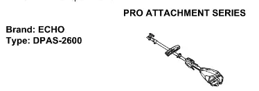 ECHO DPAS-2600 Inverurie Garden Machinery - hearisnasg