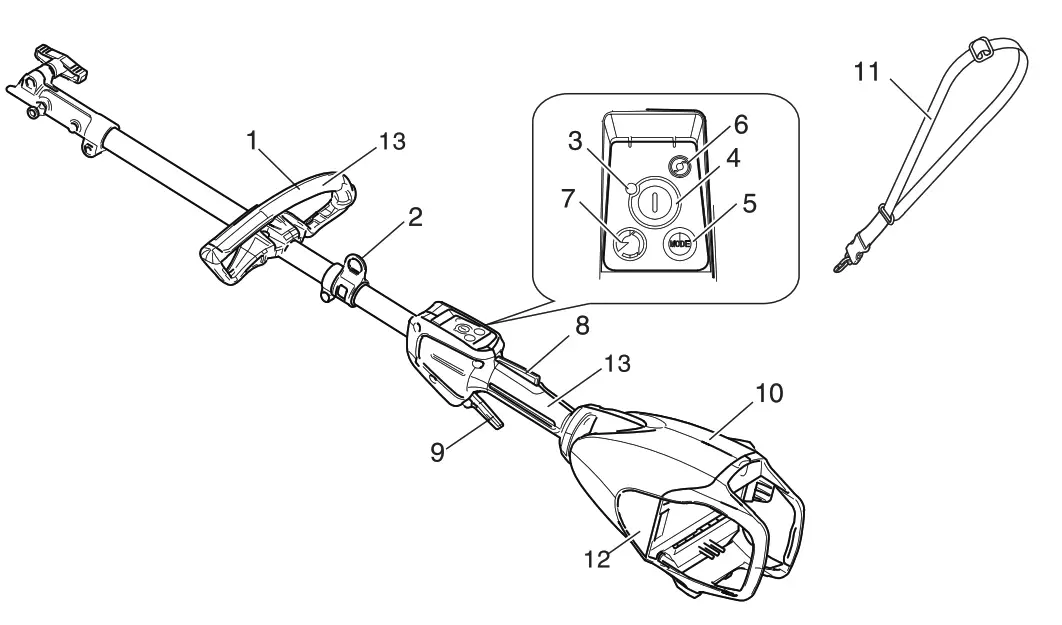 ECHO DPAS-2600 Inverurie Garden Machinery - tiger
