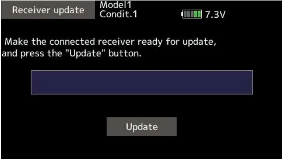 Receiver or gyro updates