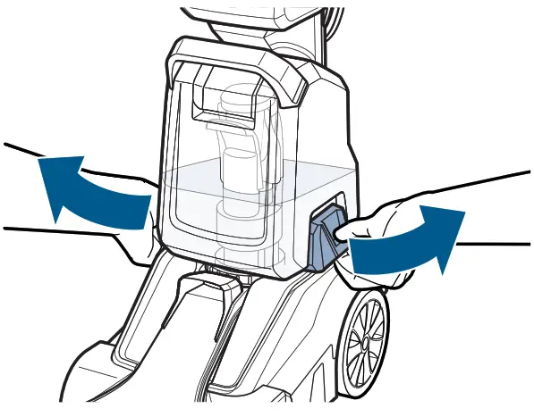 BISSELL 2806 Turboclean Powerbrush Pet Pro - Dirty Water Tank1