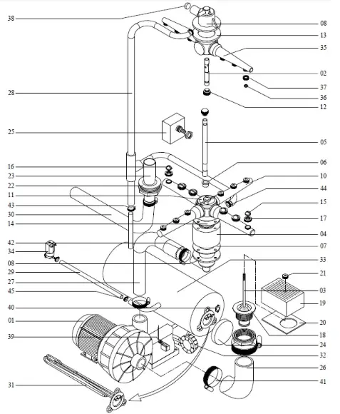 Kingfisher ABW12P Commercial Dishwashers - DIAGRAM1