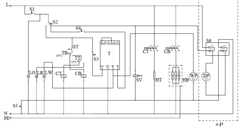 Kingfisher ABW12P Commercial Dishwashers - DIAGRAM4