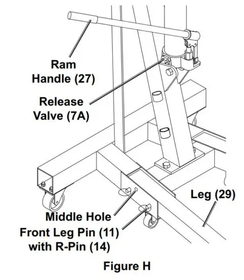 FIG 11 Folding the Frame