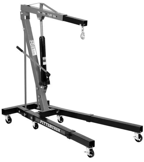 PITTSBURGH 58794 1 TON Foldable Shop Crane
