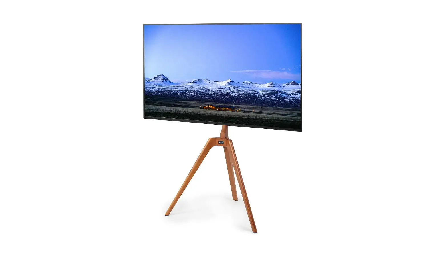 V I V O Stand-tv65c Solid Wood Tv Floor Stand Instruction Manual