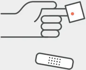 Clean And Cover Wound