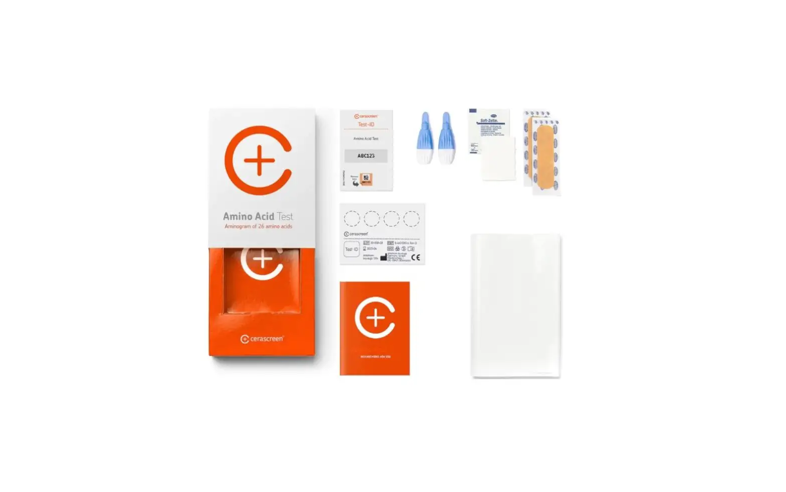 Cerascreen 99090940 Amino Acid Test Instructions