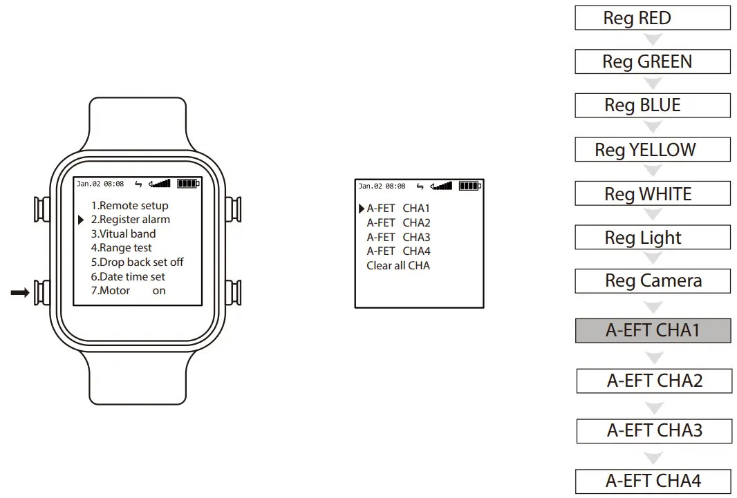 B10 Smart Bite Watch HOW TO REGISTER ANTI-THEFT ALARM TH9s