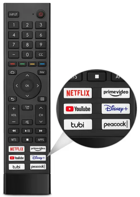 TOPKIND ERF3J80H Replacement Smart TV Remote-product