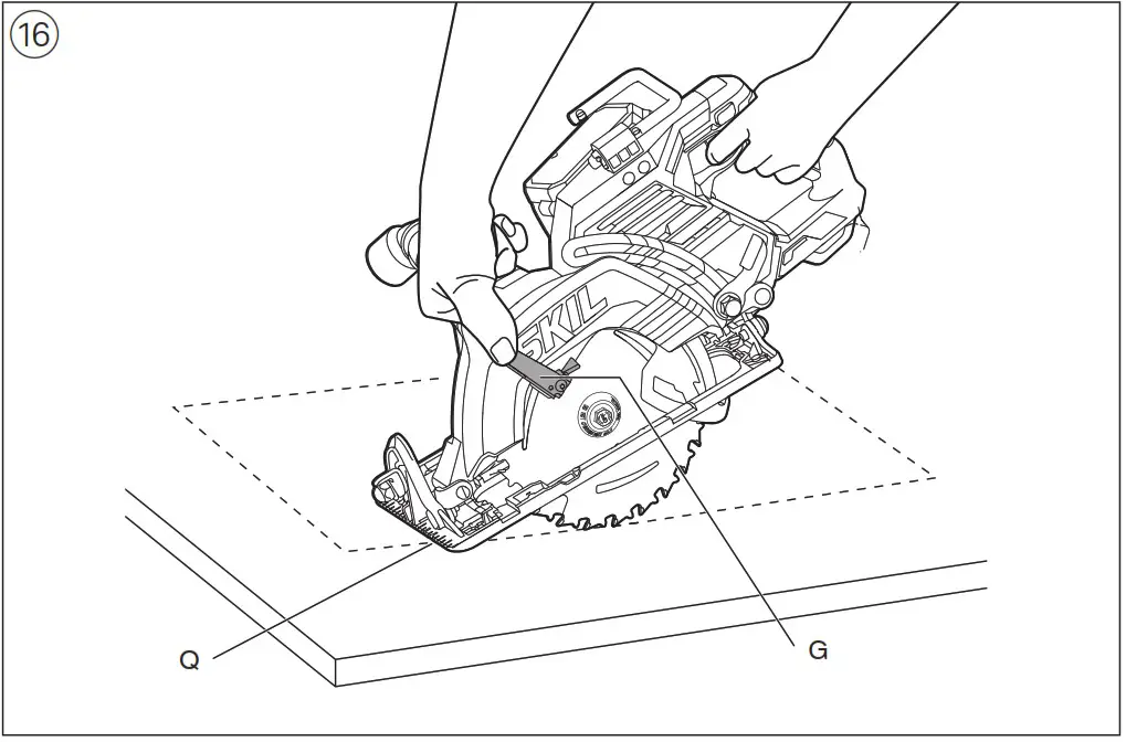 SKIL 3572 Brushless Cordless Circular Saw - overview 14