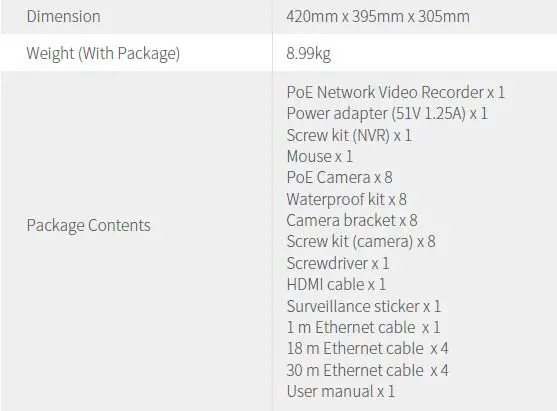 Tenda-K8P-4TR 8-Channel-PoE HD-Video-Security-Kit-11