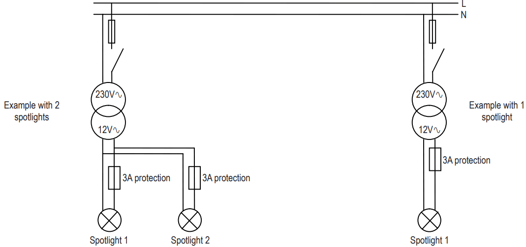 HAYWARD 636643 Pool LED Light ColorLogic - Transformer power