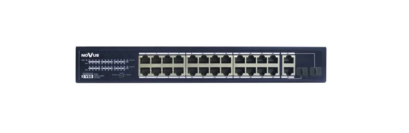 Novus Nvs-3324sp 24 Port Poe Plus Switch User Manual Novus Nvs-3324sp 24 Port Poe Plus Switch User Manual