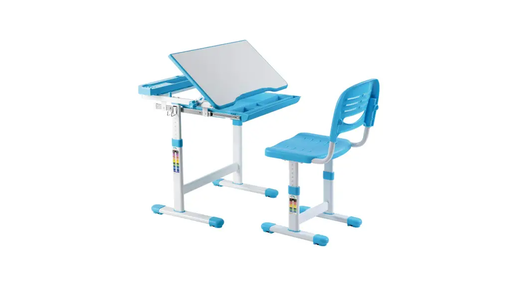 Alzo Ergo Apw-egetj4100y Manually Adjustable Kids Desk Etj100 User Manual