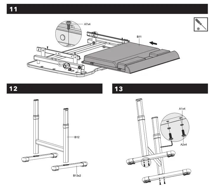 alzo ergo APW EGETJ4100Y Manually Adjustable Kids Desk ETJ100 - fig6