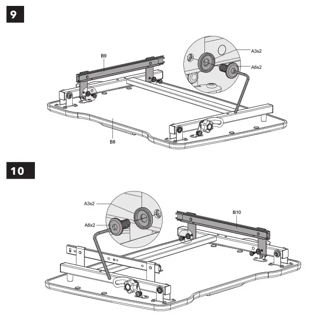 alzo ergo APW EGETJ4100Y Manually Adjustable Kids Desk ETJ100 - fig9