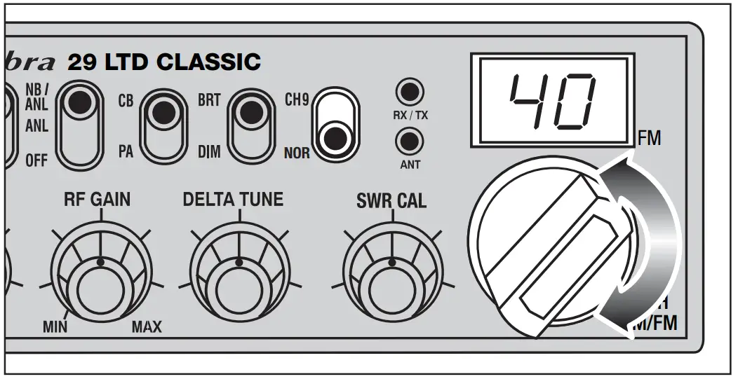Setting Channel Selector