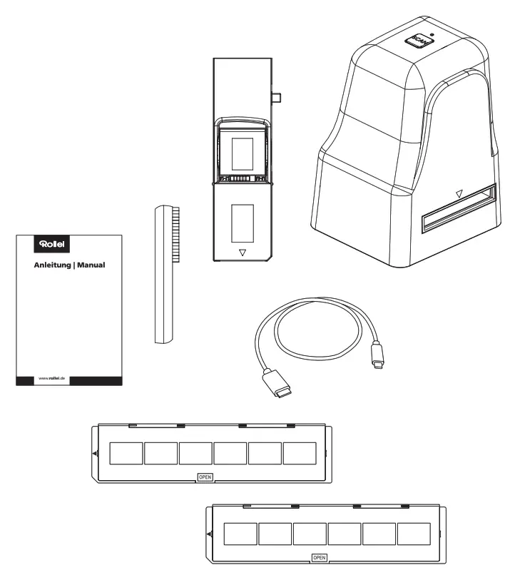Rollei DF S 180 Slide Film Scanner - Fig 1