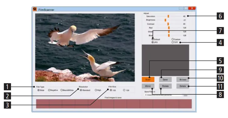 Rollei DF S 180 Slide Film Scanner - Fig 6